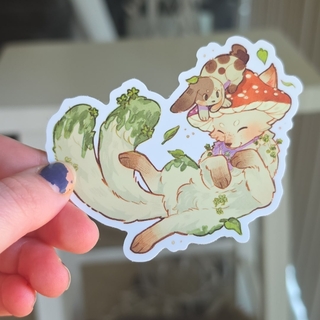 Clover sticker