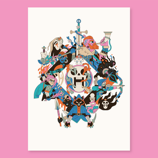 Fame and Fable Legend Edition Art Print