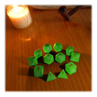 Gilmoril 12-dice Set