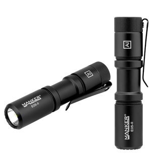 MankerLight E05 II Black Aluminum Cool White 1300 Lumens
