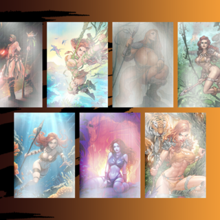 STORE - MILD METAL TRADING CARD SET (8 CARDS)