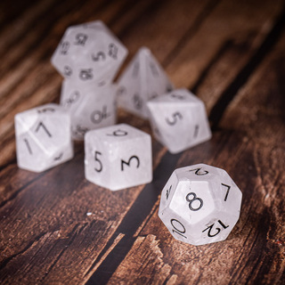 Quartz - Gemstone Dice