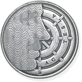 One (1) .999 Silver Currents Coin