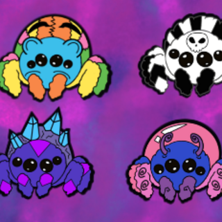 Jumping Spider Sticker Pack Version 2