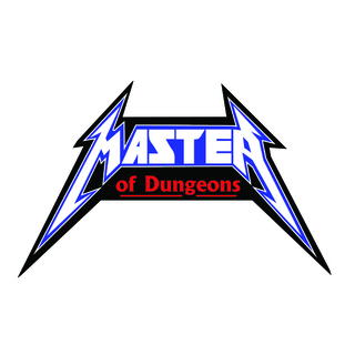 New Die Cut Sticker - Master of Dungeons