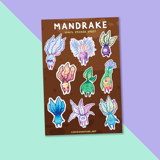 Mandrake Vinyl Sticker Sheet