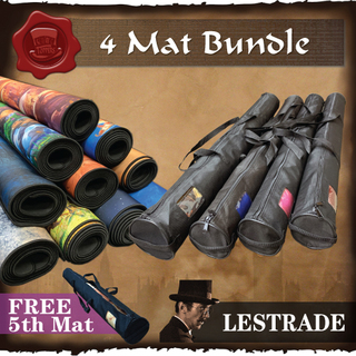 Lestrade 4 Mat Bundle + One FREE