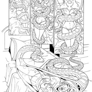 JINKY CORONADO ORIGINAL ARTWORK -- Sequential Pages -- Signed