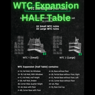 WTC Upgrade Components (Half Table)