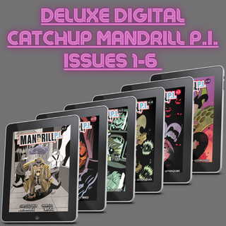 MANDRILL P.I. Issue #1-6 Deluxe Digital PDF Bundle