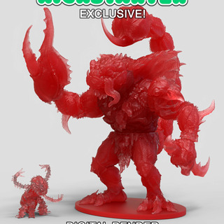 VEN-NOM-NOM "TRANSLUCENT RED" VARIANT! •