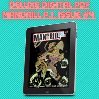 MANDRILL P.I. Comic Issue #4 Deluxe Digital PDF