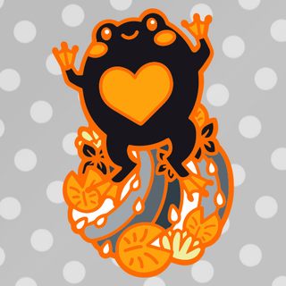 Spooky Froggy Pin