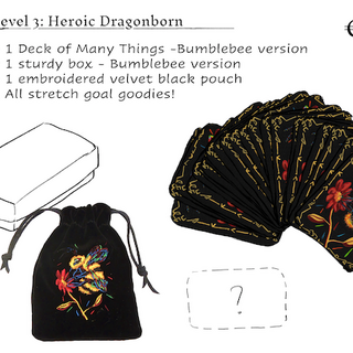 Deck of Many Things, Bumblebee version + pouch