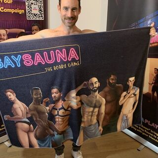 Gay Sauna Beach Towel