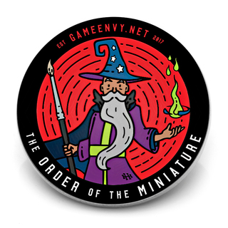 "The Order of the Miniature" Enamel Pin