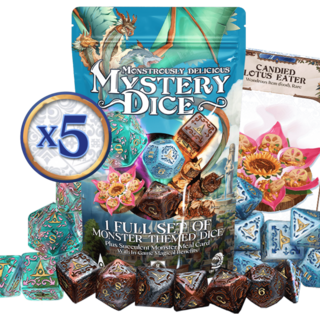 Pointy Hat Mystery Dice x 5