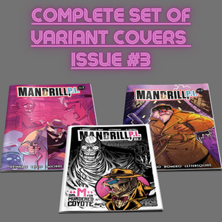 Complete Comic Variant Cover Set Issue #3