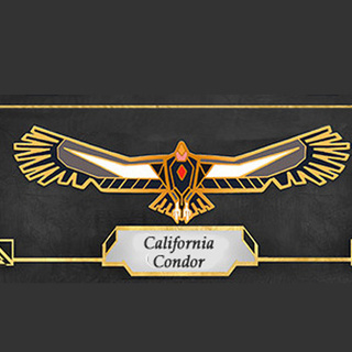 California Condor Pin - Flying
