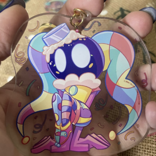 Bells Clown Charm