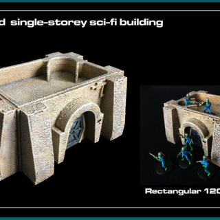 Standard single-storey sci-fi building