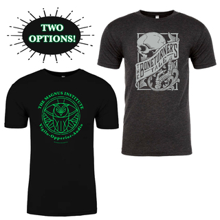 Archival Assistant or Leitner T-Shirt (select add-on twice to get both!)