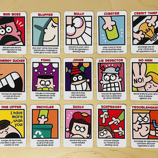 Toxic People action card pack