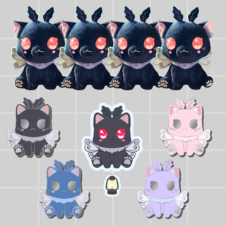 Ultimate MothCat Plushie Set