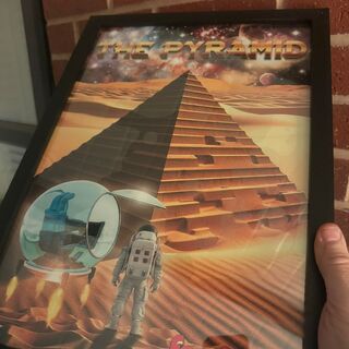 The Pyramid - signed and framed