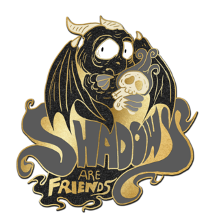 Shadows are friends - derpy pin