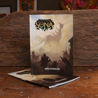 Booklet – Champions of Sona introduction