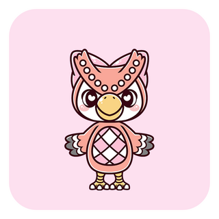 Animal Crossing Celeste Enamel Pin