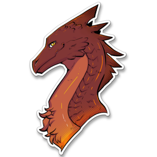 "Blaze" Sticker