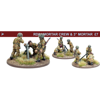 3x Mortar crew & 3" mortar