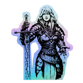 Paladin Holo-Sticker