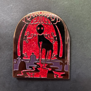 Grim glitter pin