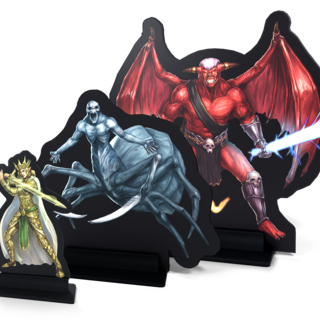 Monster Cutouts and Stands