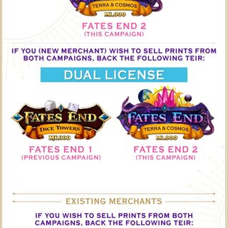 FE1 & FE2 Dual Merchant License (Banks & Ornaments not included)