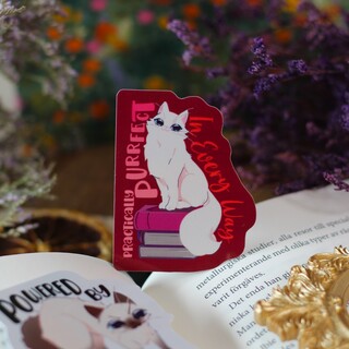 Practically perfect sticker