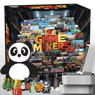 The Game Makers Completionist PLUS Wooden Panda (Late Pledge)