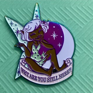 Fairy Soft Enamel/Rainbow Metal Pin