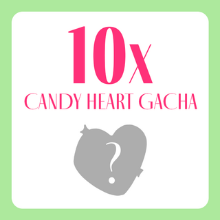 10x Candy Heart Gachapon