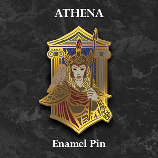 Athena  - 3 inch Enamel Pin
