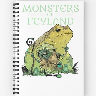 Frog Witch notebook