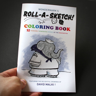 BOOK: Roll-a-Sketch Coloring Book