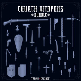 Church Weapon Sprue - Digital