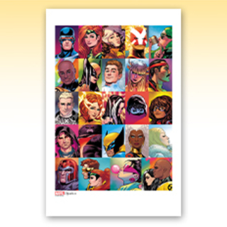 Print - X-Men Headshots