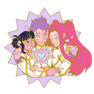 KPop Demon Hunters - Power of Friendship Pin - Gold Variant