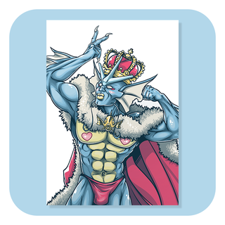 A4 Print - Deep Sea Gyarados