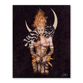 'Jezebella' – 8" x 10" Giclée Print (Signed)